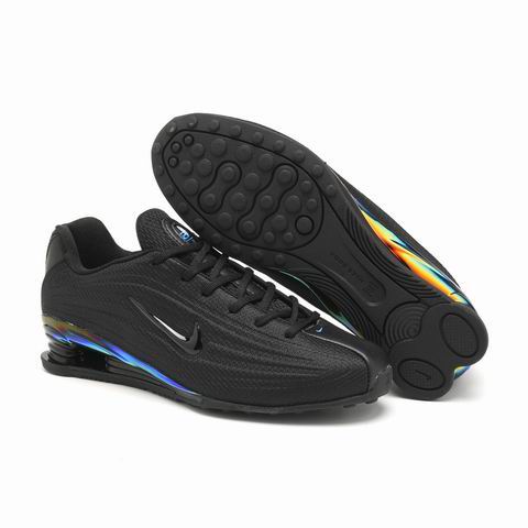 (image for) Black Nike Shox Z Electroplating Men's Women's Shoes-2